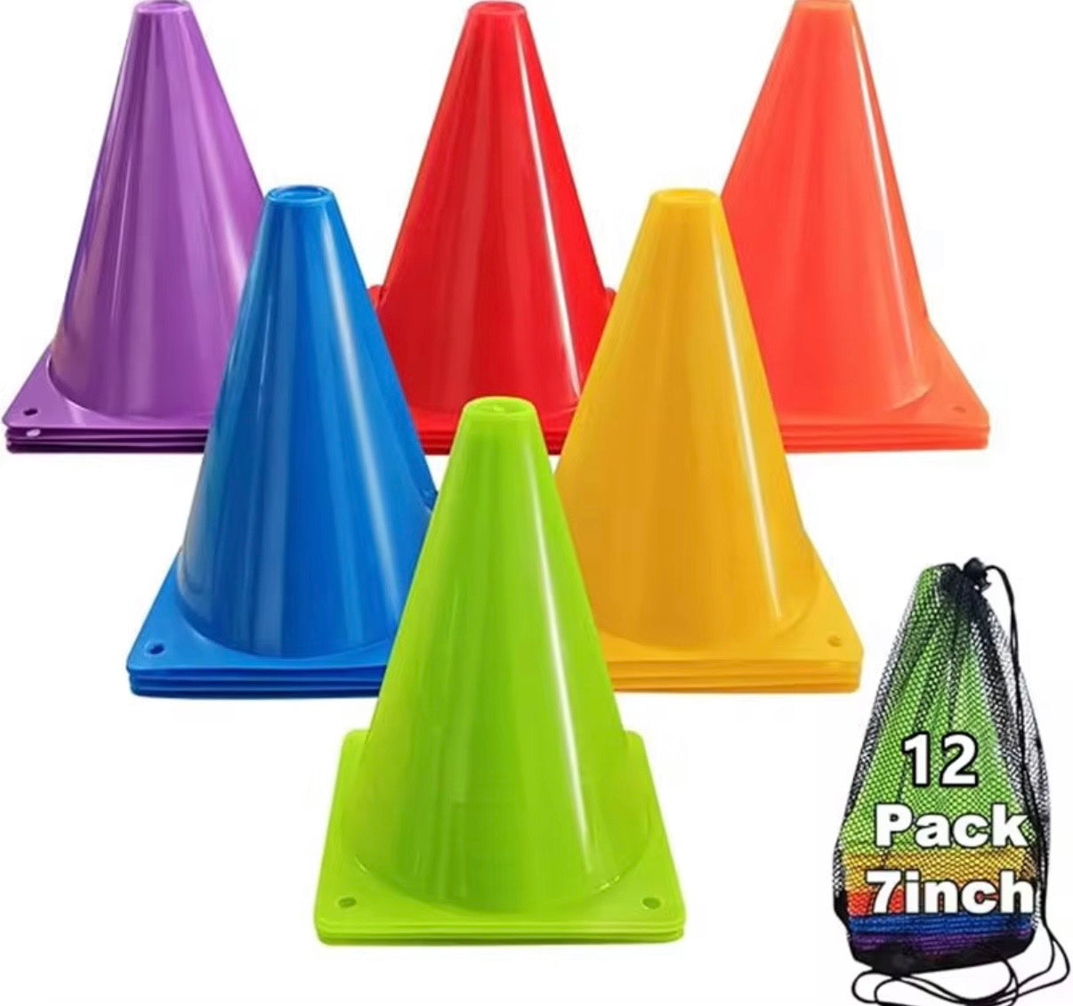 Soccer training cones